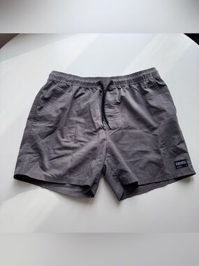 Ezekiel Men's Heather Gray Elastic Waist Shorts